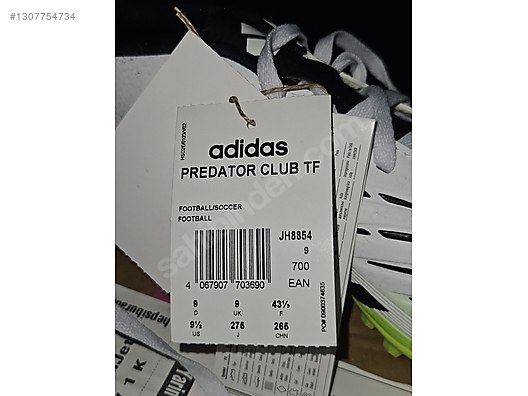 F 2点おまとめ Çivisiz Çok Renkli 43 Numara Adidas Krampon & Ayakkabı - 1307754734