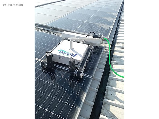 Güneş Enerjisi Sistemi - güneş paneli temizleme robotu