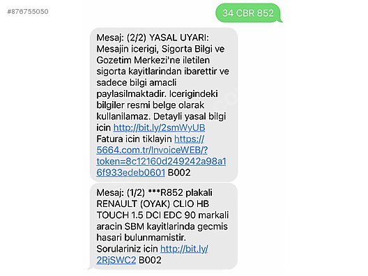 Renault Clio 1 5 Dci Touch Sahibinden Boyasiz Tramersiz Yetkili Servis Bakimli At Sahibinden Com 876755050