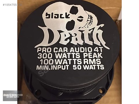 Hoparlör / Midrange / ÖYKÜ SOUND ŞOK KAMPANYA VİBE BLACK DEATH