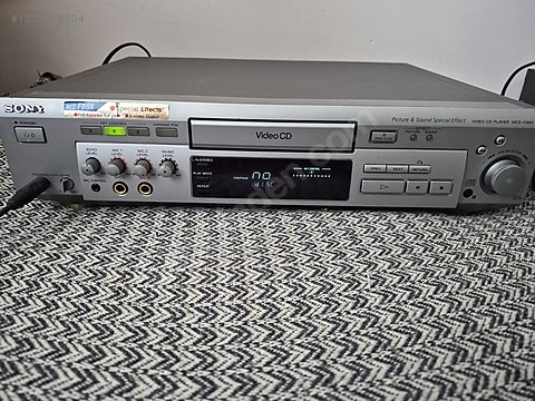 Sony cd vcd karaoke on sahibinden.com - 1322755204