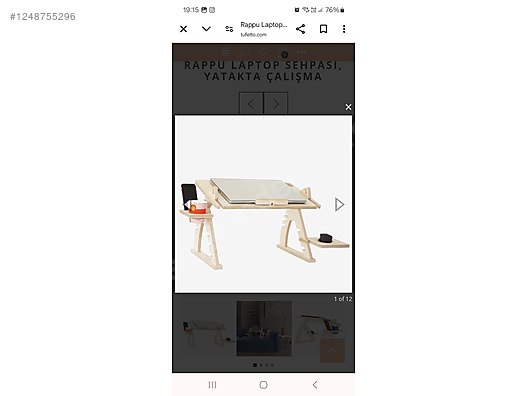 İkinci El ve Sıfır Alışveriş / Bilgisayar / Aksesuarlar / Laptop Aksesuarları / Sehpa