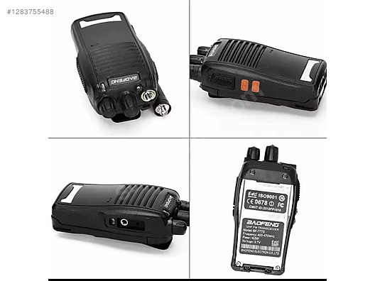 İkinci El ve Sıfır Alışveriş / Teknik Elektronik / Lisanssız Telsiz / El Telsizi