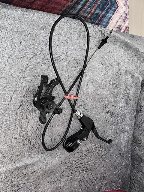 Mekanik disk kaliperi+mekanik disk kablosu (Tektro)