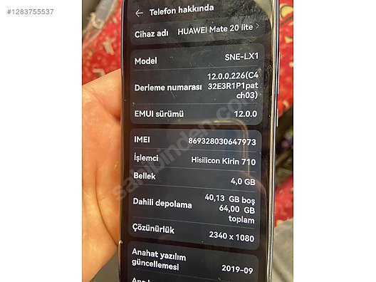Used & Brand New Items / Cell Phones & Accessories / Cell Phones / Huawei / Mate 20 Lite