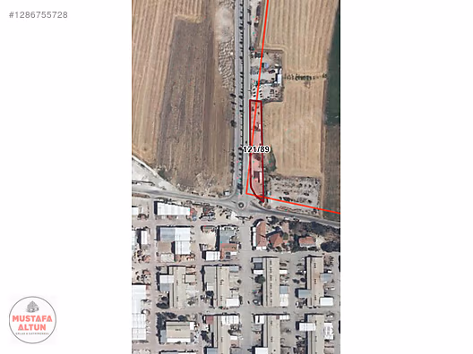 MUSTAFA ALTUN EMLAKTAN SANAYİ KÖŞESİ KIYMETLİ ARSA.. #1286755728