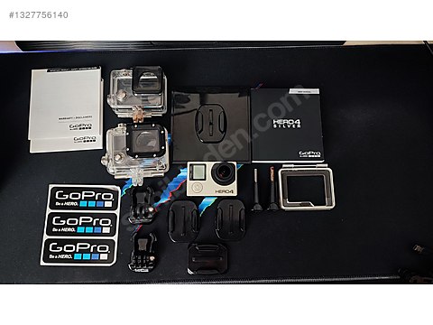 GOPRO HERO4 SİLVER +64GB SD KART İLE TERTEMİZ İHTİYAÇ FAZLASI
