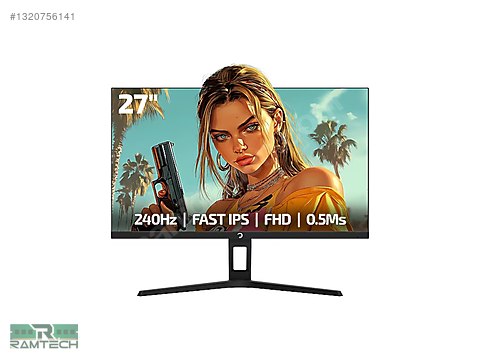Gamepower Kaze T20 27'' 240Hz Fast IPS 0.5ms Monitör sahibinden