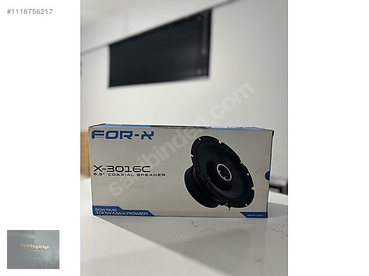 FOR-X X-3016C PROFESYONEL COAXİEL HOPARLÖR TAKIMI AMFİ UYUMLU