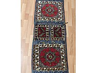 100 yıllık el yapmı deri heybe