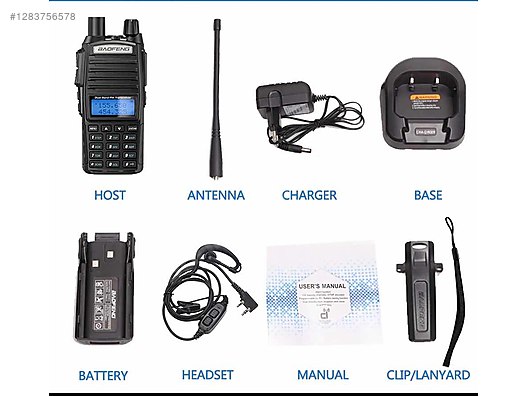 İkinci El ve Sıfır Alışveriş / Teknik Elektronik / Lisanssız Telsiz / El Telsizi