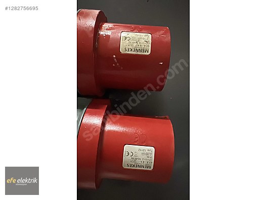 MENNEKES 13112 5x63 erkek fiş - Fiş ve Yapı Malzemeleri sahibinden.com'da