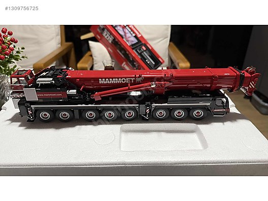 WSI Diecast Model 1/50 Liebherr Vinç İş Makinesi - 1309756725