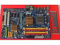 QUAD İŞLEMCİ DESTEKLİ GİGABYTE 775 PİN ANAKART ( GA-EP43-S3L ) #1274757245