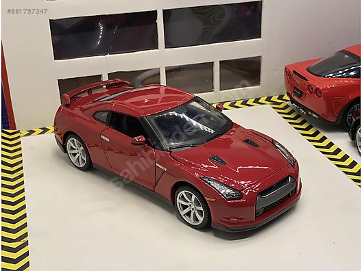 1 24 Maisto Nissan Gt R 2009 Model Araba Siyah Toyzz Shop