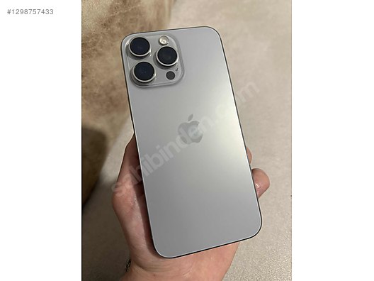 Apple / iPhone 15 Pro Max / 15 pro max 256 gb hatasız değişensiz