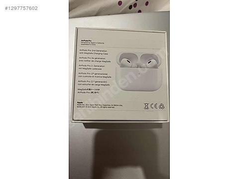 AIRPODS PRO 2. NESİL sahibinden.comda - 1297757602