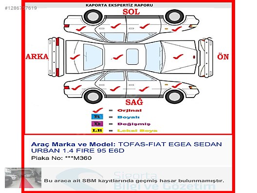Vasıta / Otomobil / Fiat / Egea / 1.4 Fire / Lounge