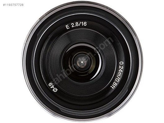 Lensler / SONY E 16MM F2.8 LENS SIFIR. sahibinden.comda - 1193757728