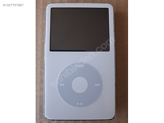 iPodクラシック 30GB ホワイト A1136 EMC No.2065 Vintage Ipod 5. Nesil (A1136) 30GB Beyaz - Koleksiyonluk! - Apple
