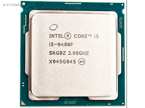 m*o様 Intel Core i5-9500 2枚 9400 1枚 i7-77 İntel İ5-9400F İşlemci sahibinden.comda - 1313758336