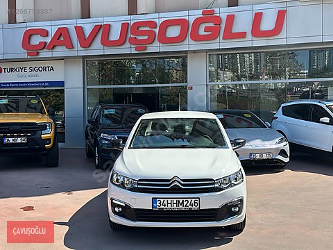 ÇAVUŞOĞLU 2023 CİTROEN C-ELYSEE 1.5 BLUEHDİ FEEL...