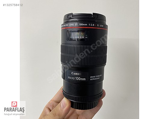 Lensler / Canon EF 100mm f/2.8L IS USM Macro / Paraflaş Fotoğraf