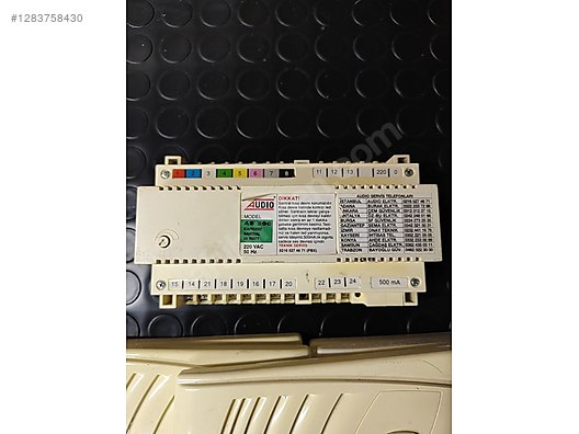 Diyafon santrali ve 9 adet paneli - Diyafon & Zil ve Yapı Malzemeleri sahibinden.com'da