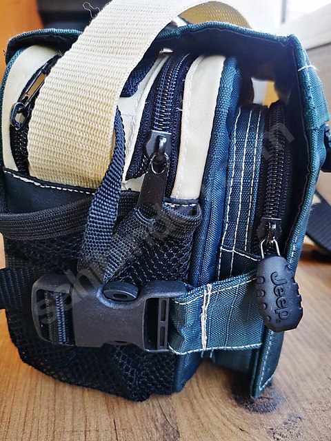 JEEP SINCE 1941 Fotoğraf Mak.Askılı Çok Gözlü Çanta