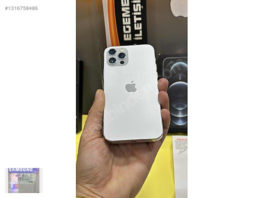 Apple / iPhone 12 Pro / EGEMEN İLETİŞİM İPHONE 12 PRO 512 GB BEYAZ