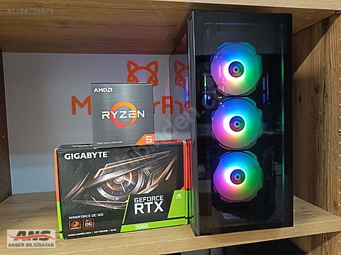AMD RYZEN5 5600 16GB RGP RTX 3060 GAMİNG BİLGİSAYAR. - Alışveriş ...