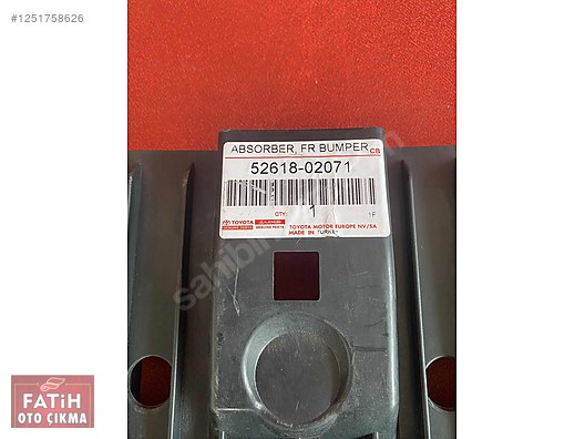 TOYOTA COROLLA 2013 - 19 TAMPON ALT MUHAFAZA ORJİNAL 52618-02071 TOYOTA COROLLA 2013 - 19 TAMPON ALT MUHAFAZA ORJİNAL 52618-02071