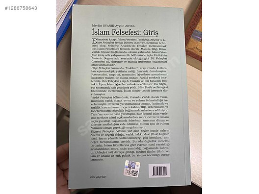 İkinci El ve Sıfır Alışveriş / Kitap, Dergi & Film / Kaynak & Bilgi Kitapları / Felsefe