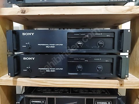 Sony / SONY MU A-151 POWER AMPLIFIER TEREMİZ VE ORJİNAL on