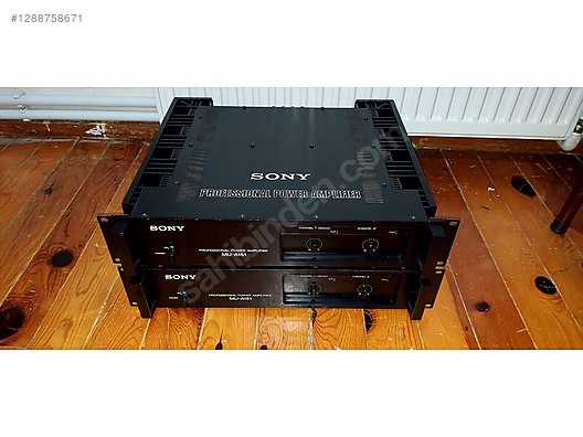 Sony / SONY MU A-151 POWER AMPLIFIER TEREMİZ VE ORJİNAL on