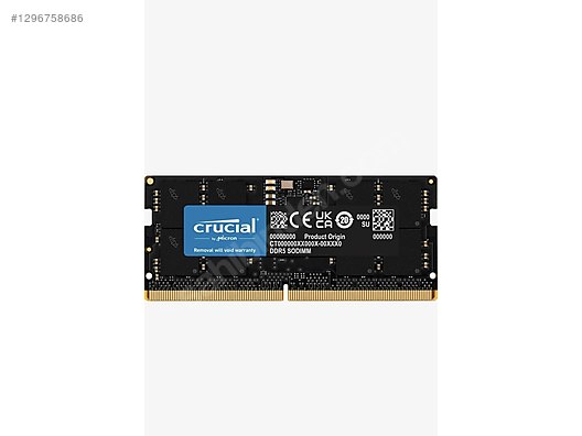 Crucial 16GB DDR5 4800MHz CL40 CT16G48C40S5 Notebook Ram