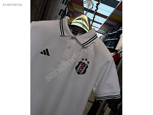 Adidas XXL Beden Beyaz Polo Yaka Tişört sahibinden.com'da