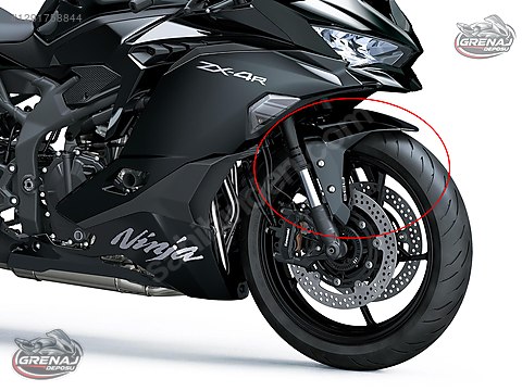 Grenaj / KAWASAKİ NINJA ZX4R 2025 UYUMLU ÖN ÇAMURLUK sahibinden