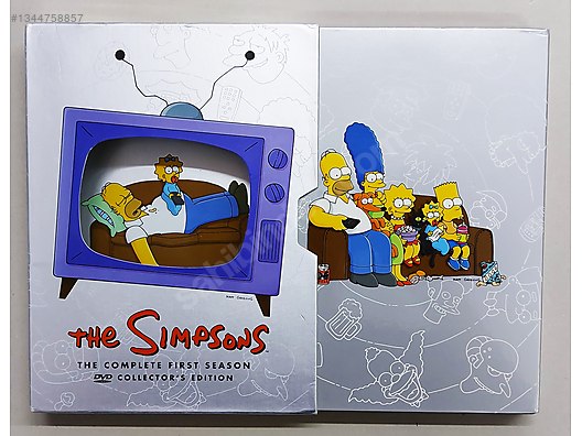 The Simpsons 1.Sezon Collector's Edition DVD Box Set - Yabancı DVD