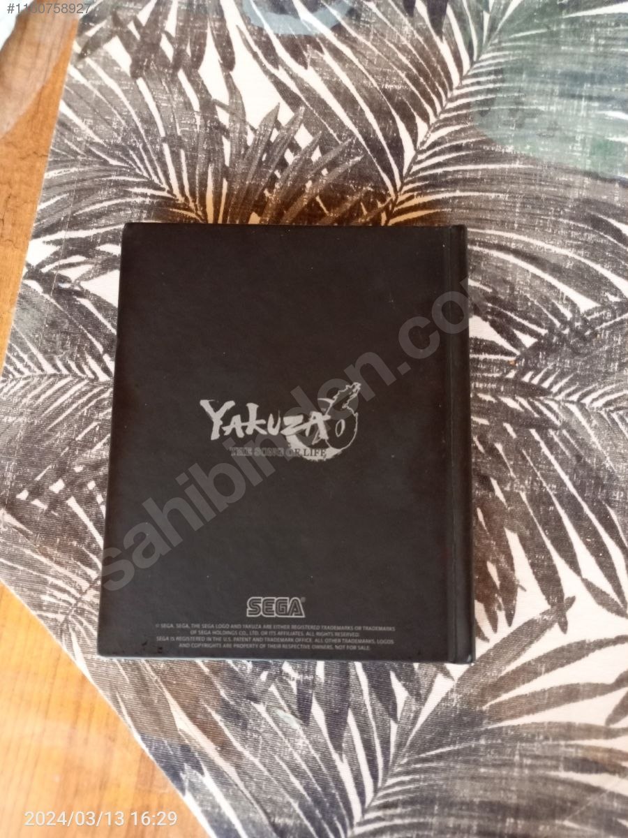 Yakuza 6 Steelbook Oyun Ve Ps4 Fan Art Kitabiyla Türkiyede Tek