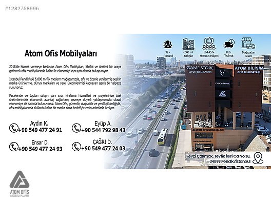 ATOM OFİS - NURUS KESONLU ÇALIŞMA MASASI (1 YIL GARANTİ) - Çalışma Masası İlanları Uygun Fiyatlarıyla sahibinden.com'da