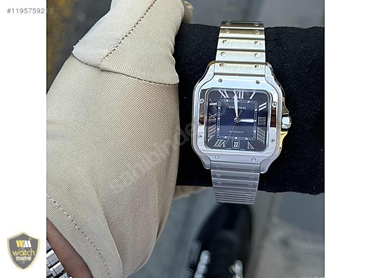 Cartier Cartier Santos Blue Large 2022 Ref WSSA0030 sahibinden da 1195759212