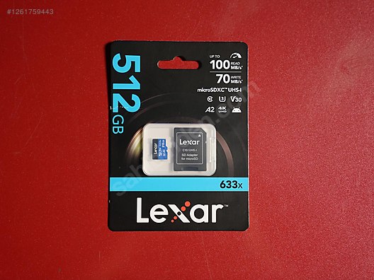 Brand Lexar Micro Sd Lexar 512gb Lexar 512GB High-Performance 633x