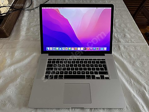 Apple Macbook / APPLE MACBOOK PRO A1398 MİD 2015 iNTEL i7 2.2 16GB