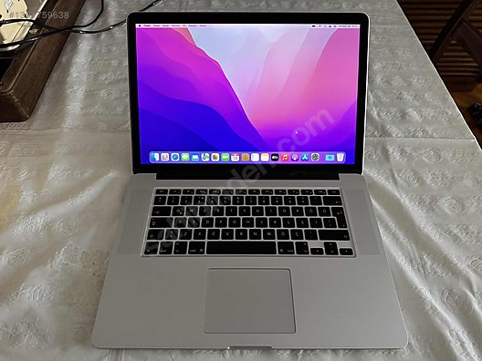 Apple Macbook / APPLE MACBOOK PRO A1398 MİD 2015 iNTEL i7 2.2 16GB