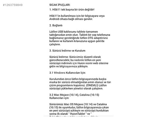 Used & Brand New Items / Computers / Peripherals / Graphics Tablets