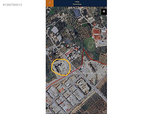 ERDEMLİ ADLİYESİN'E 250 METRE İMARLI ARSA (FIRSAT) #1263760013