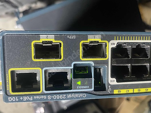 Cisco WS-C2960S-48FPD-L 2960S PoE 740W, 2 x 10G SFP+ switch - Switch, Hub & Splitter ilanları uygun fiyatlarıyla sahibinden.com'da