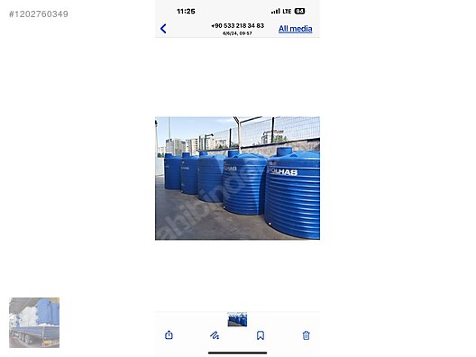 Dik Silindir Depo - Su Deposu