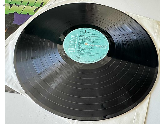 Paul Anka 16 Super Hits Plak (LP) - Müzik Plakları Alışverişte İlk